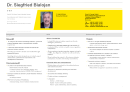 Dr. Siegfried Bialojan