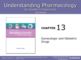 Chapter 13 lesson 3 - ROP Pharmacology for Health Care