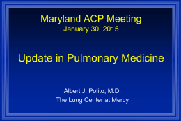 Albert J. Polito - Board Review - American College of Physicians
