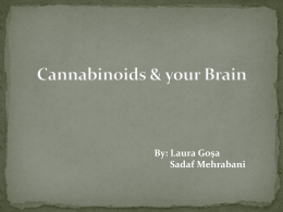 Introduction to cannabinoids (L)