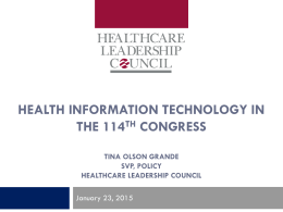 Tina Grande 114th Congress and HIT 012315x