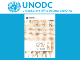 Global Drug use - United Nations Office on Drugs and Crime