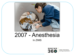 2007 - Anesthesiax