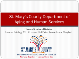 Human Services Division Overview