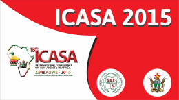Track B Report Final - ICASA 2015 Zimbabwe