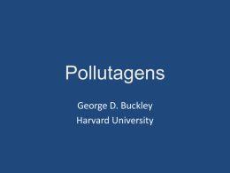 Pollutagens - Harvard University