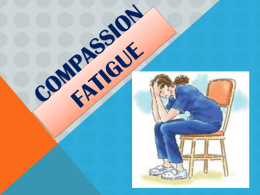 Compassion Fatigue - Claudette D. Johnson