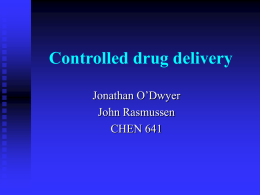 Chitosan in controlled drug delivery