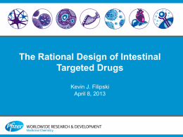 The Rational Design of Intestinal Targeted Drugs