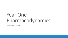 Year One Pharmacodynamics
