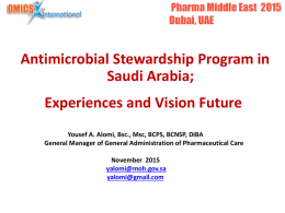 Guideline for Establish Antimicrobial Stewardship at