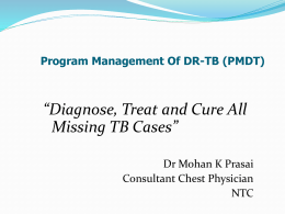 DR_Dr. Prasaix - National Tuberculosis Center