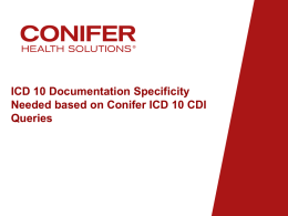 Infectious Disease ICD 10 Speciality 7-17-15x
