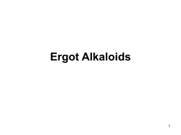 Ergot Alkaloids - iSpatula Pharmacy