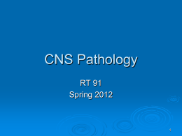 CNS Pathology - El Camino College