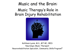 Music Therapy - Brain Injury Association of Pennsylvania
