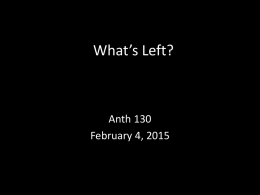 Lecture 5. Whats left_x
