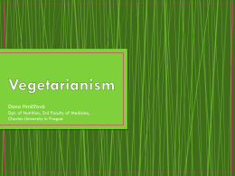 Vegatarianism