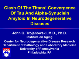 Convergence Of Tau And Alpha