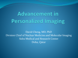 Advancement in Personalized Imaging