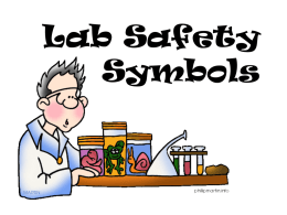 Lab Safety Symbols PPT