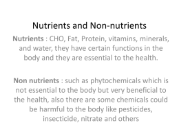 Energy-Nutrients for human-3