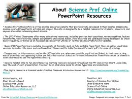 PowerPoint Show - Science Prof Online