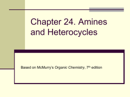 Chapter 24. Amines - Houston Community College System