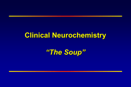 Clinical Neurochemistry and Neuroimaging