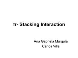 π- Stacking Interaction