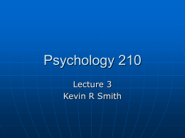 Psychology 250 - Rio Hondo College