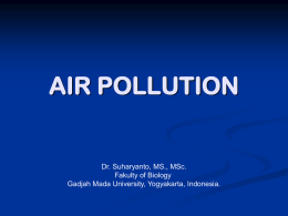AIR POLLUTION - .:. FPUGM
