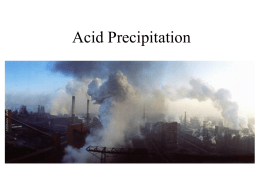 8. Acid Rain