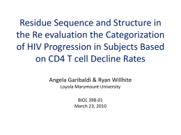 Re evaluating the Categorization of HIV