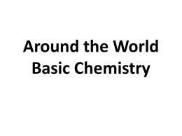 Around the World Basic Chemistry