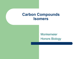 Carbon Compounds PPT - Madison Public Schools