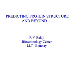 Predicting Protein Structure and Beyond
