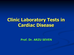 Clinic Laboratory Tests in Cardiac Disease1.82 MB