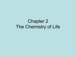 Chapter 2-1 The Nature of Matter