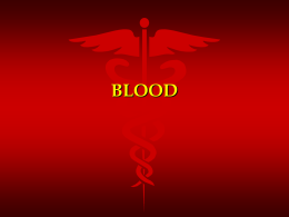 Unit 9 Blood revised