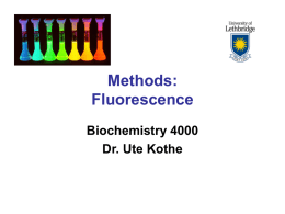 Methods: Fluorescence