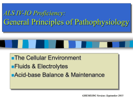 ALS IV-IO Prof General Principles Of Pathophysiology Powerpoint