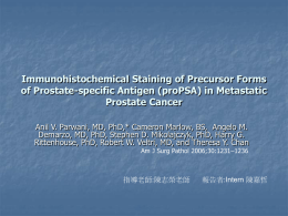 (proPSA) in Metastatic Prostate Cancer