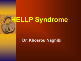 HELLP Syndrome: Recognition and Perinatal Management