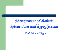 7-Management of diabetic ketoacidosis