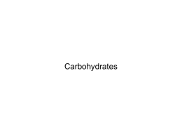 Carbohydrates - BioChemWeb.net