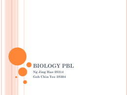 Bio PBL PowerPoint Presentation