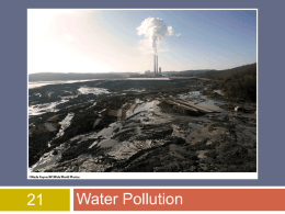 Ch 21 - Water Pollution