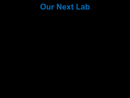 Our Next Lab