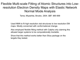 Flexible Multi-scale Fitting of Atomic Structures into Low